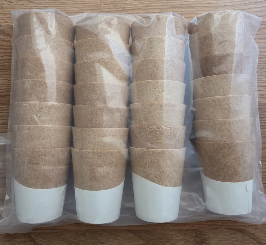 Edible coffee cups 9 oz