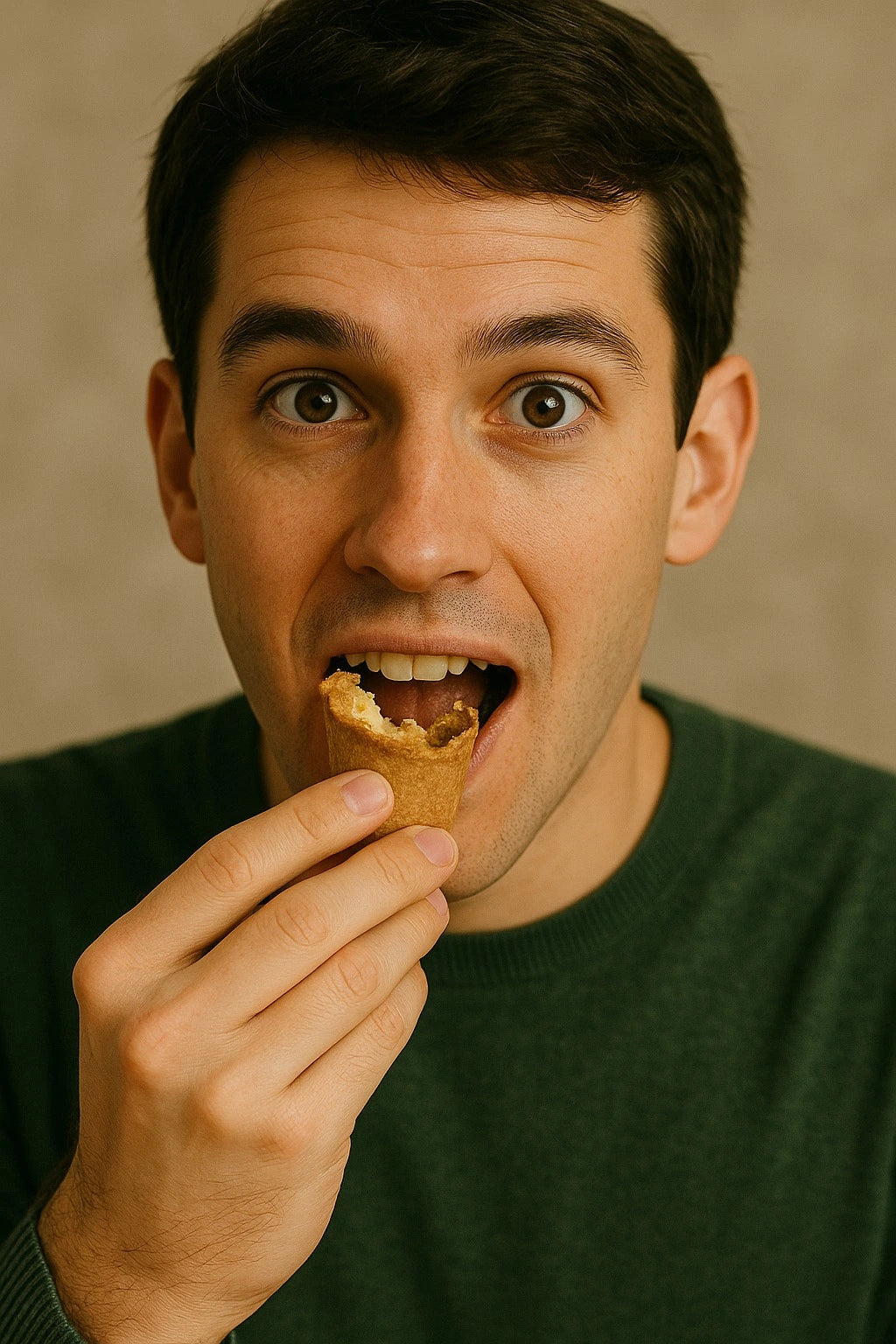 Edible cups for coffee